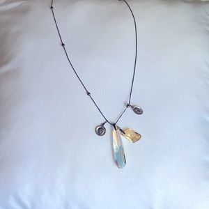 Alex and Ani Crystal Pendant Necklace with adjustable chain